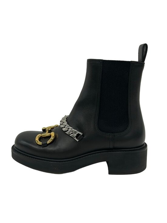 靴 old GUCCI Patent Side Gore Short Boots Gucci | Shoes | Gucci Short Boots Chelsea Black Side Gore Horsebit